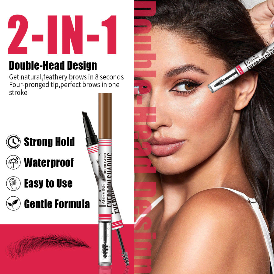 Waterproof And Sweat-resistant Clear Brow Geleyebrow Pencil That