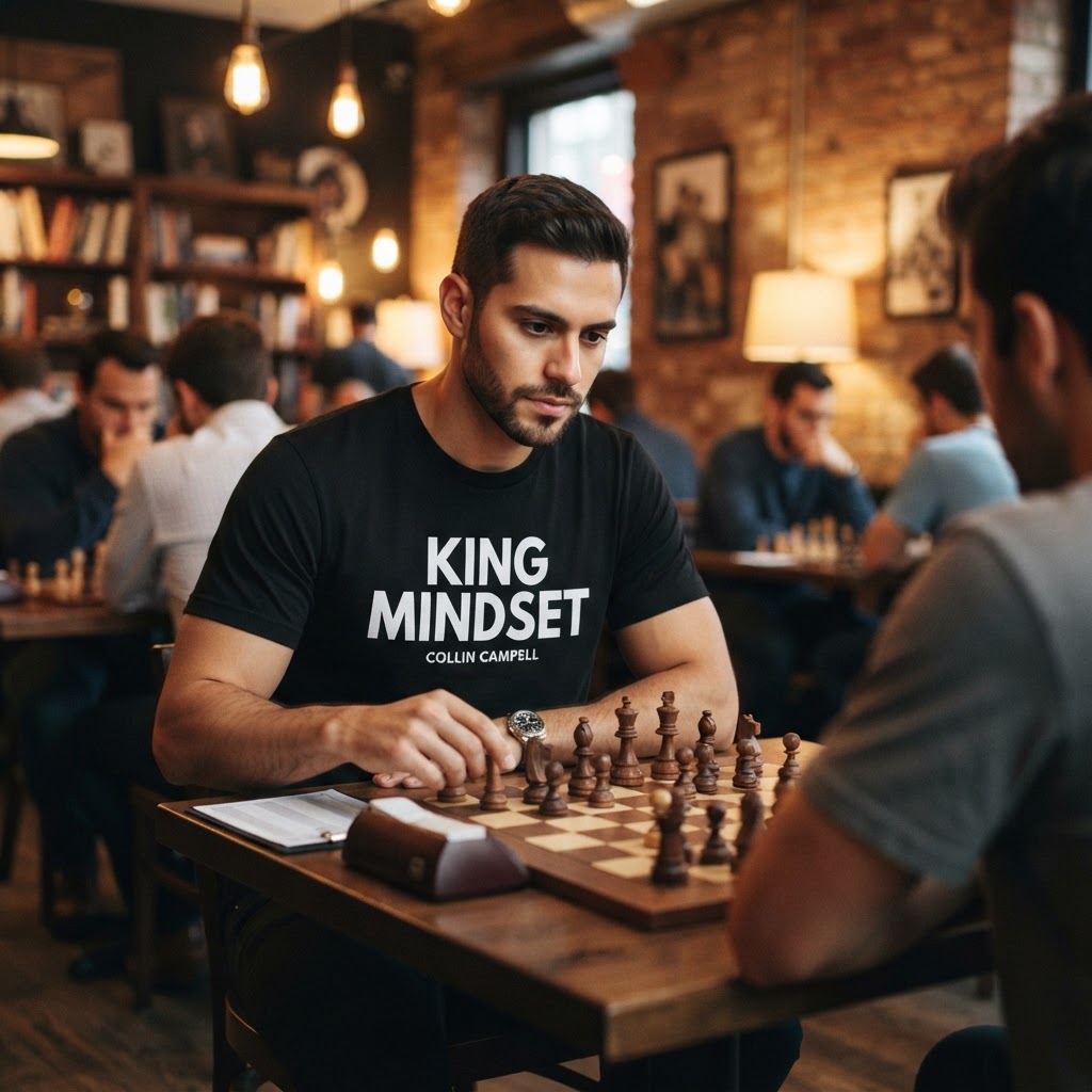 King Mindset — Premium T-Shirt | COLLIN CAMPELL product image
