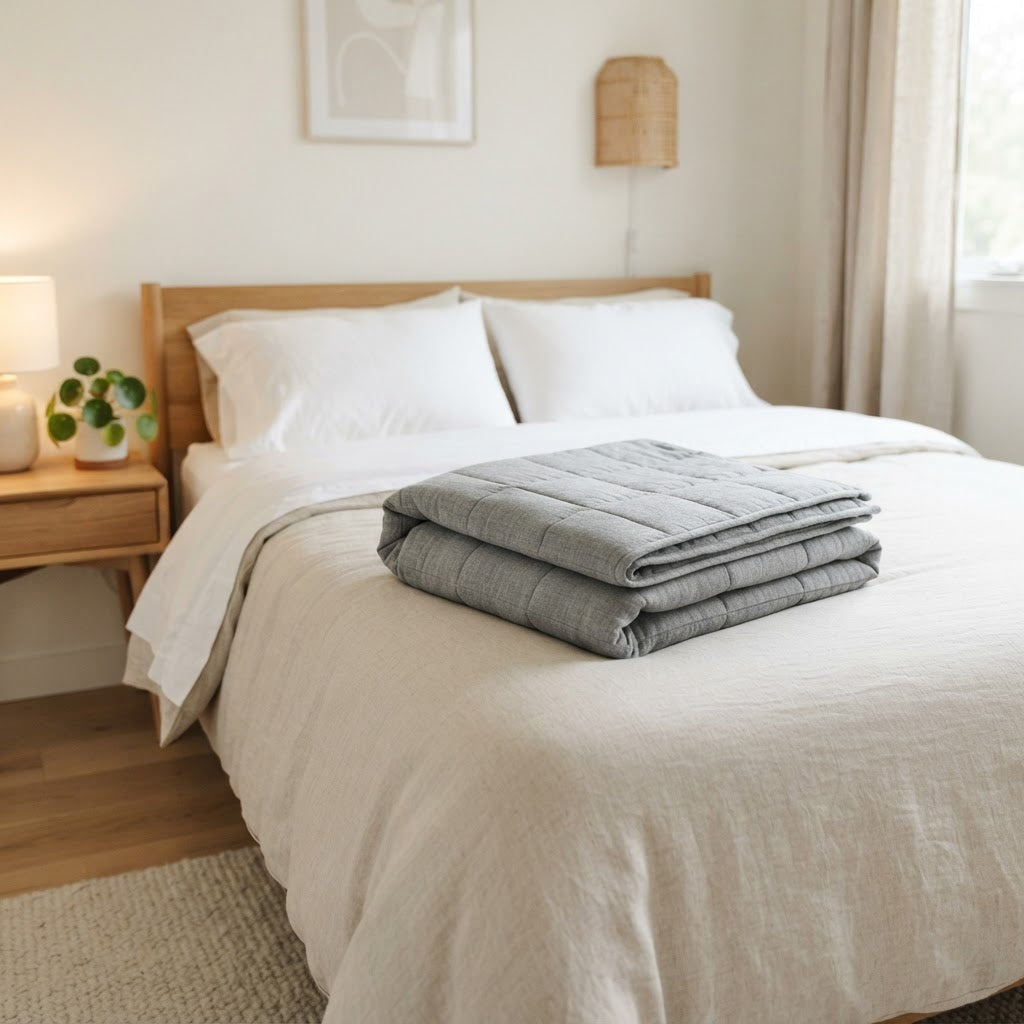 CloudWeight Cooling Weighted Blanket (7lb)