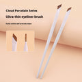 Bevel Fine Crouching Silkworm Ultra-thin Eyebrow Eyeliner Brush