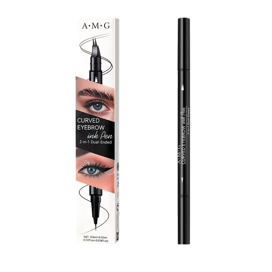 Double-ended Brow Pencil And Eyeliner 2-in-1