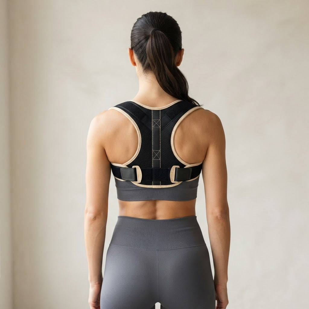 Adjustable Posture Corrector Back Brace — Breathable Support for Men & Women