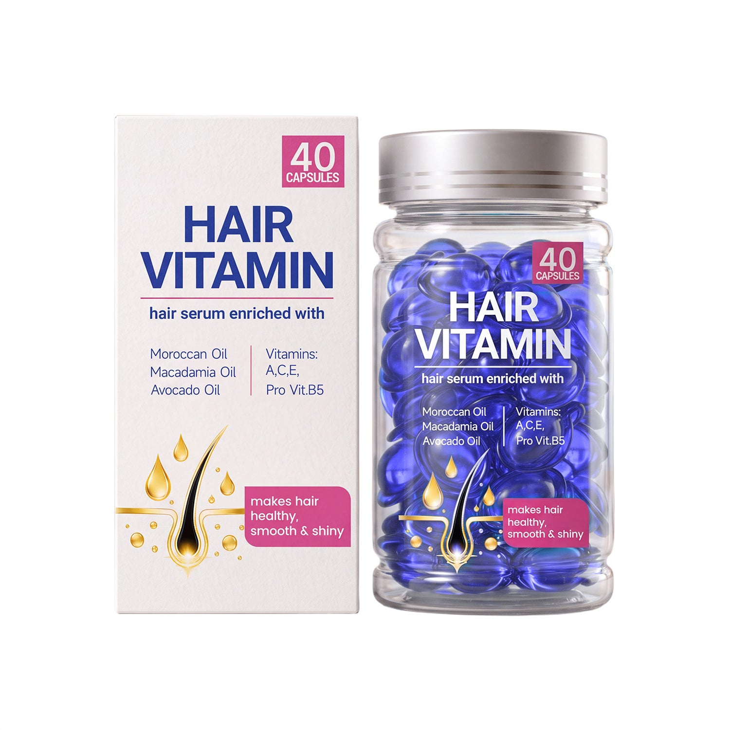 Smoothing Hair Care Capsules