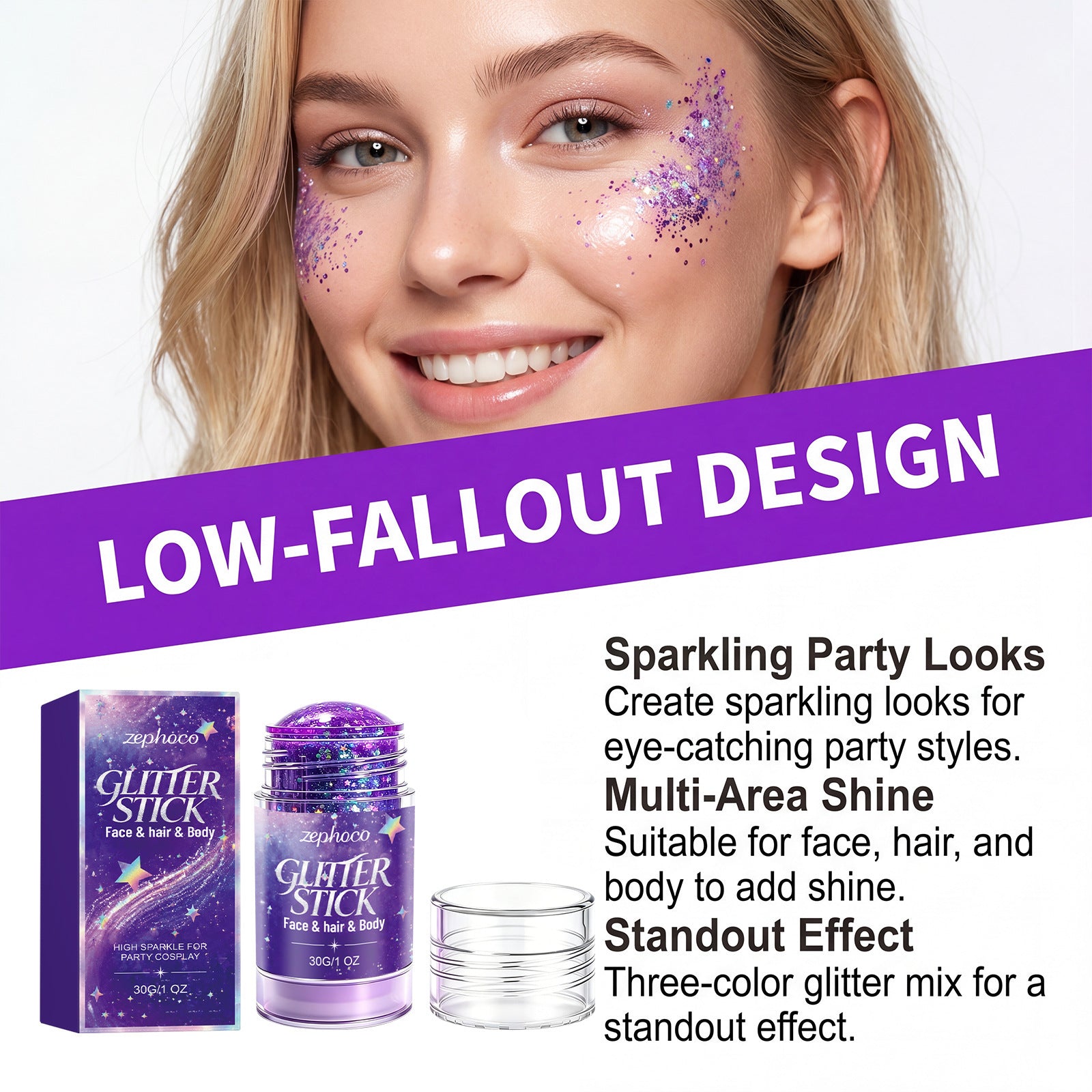 Multi-purpose Glitter Stick
