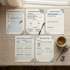 Inside the Hormone & Cycle Tracker - Digital Download - sample interior pages