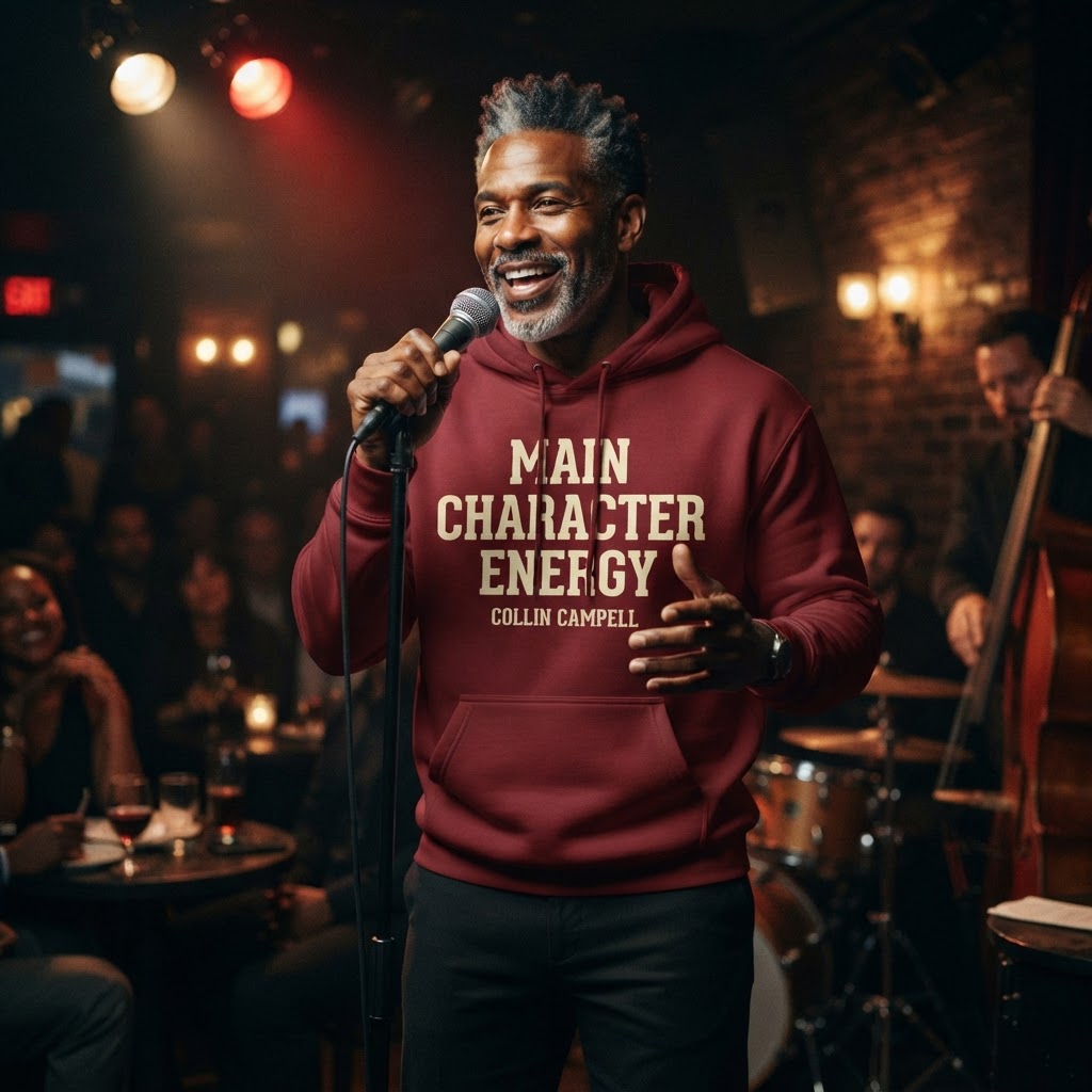 Main Character Energy — Premium Hoodie | COLLIN CAMPELL product image