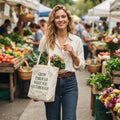 Grow Through What You Go Through — Botanical Tote Bag | COLLIN CAMPELL product image