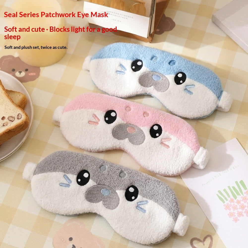 Cute Seal Shading Sleep Eye Mask
