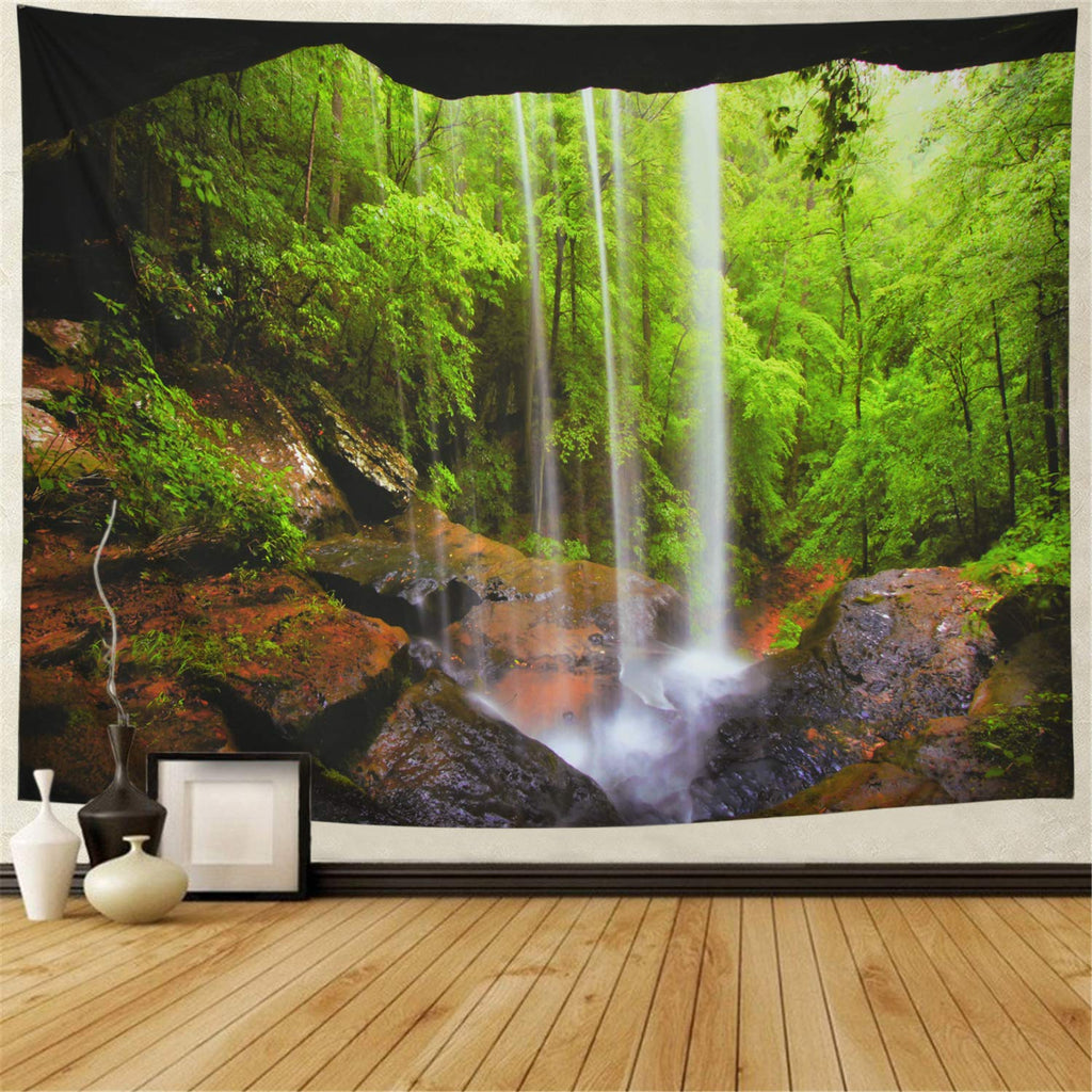 Big Tapestry Beautiful Natural Forest Large Wall Hanging Hippie Wall Hanging Bohemian Wall Tapestries Mandala Wall Art Decor product image