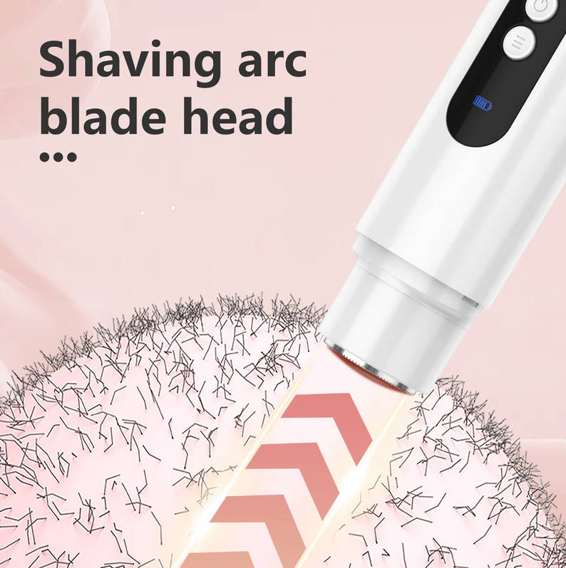 Waterproof Mini Electric Hair Trimmer, Portable Tweezer Shaping