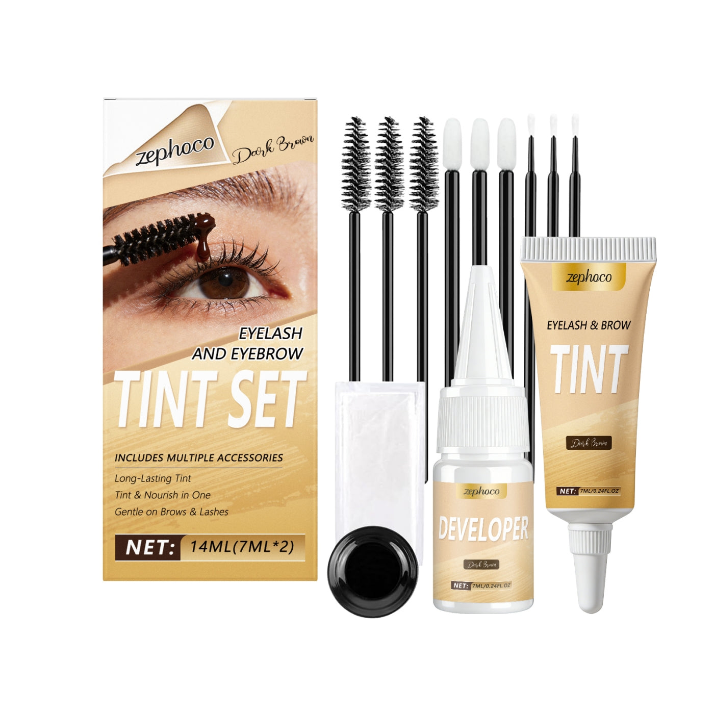 Eyelash Dyeing Suit