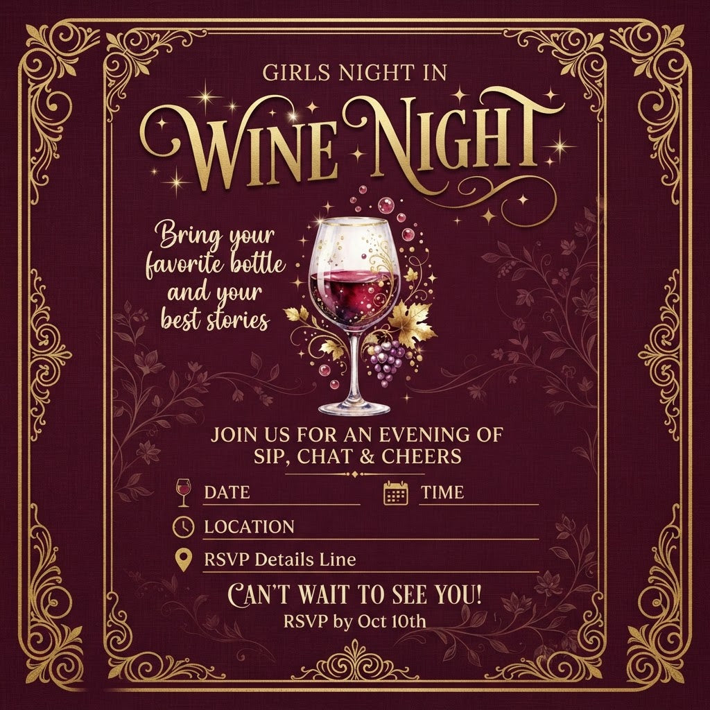 Adult Party Invitation E-Cards - 10 Premium Digital Designs