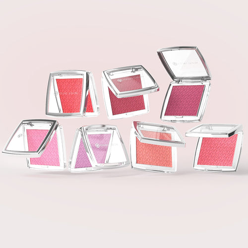 7-Color Soft Mist Embossed Blush Palette