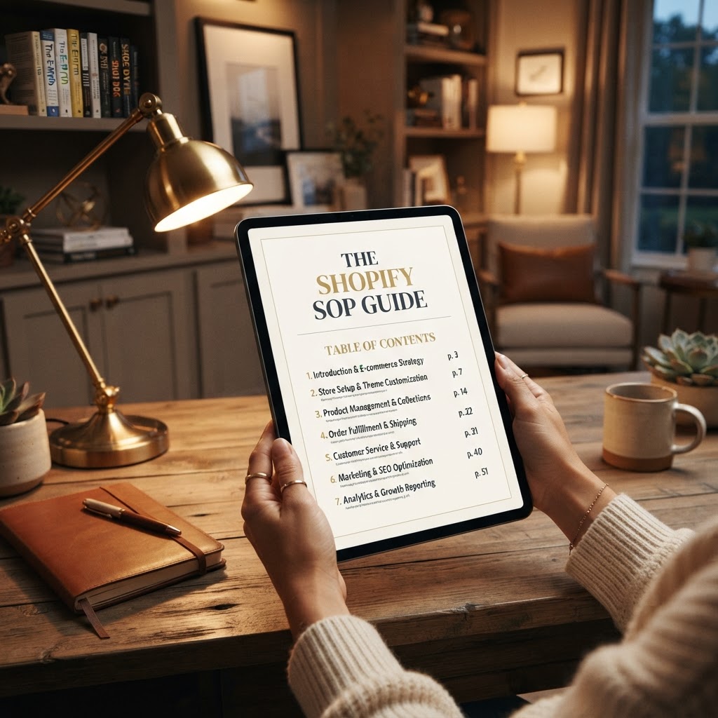 The Ultimate Shopify Store SOP Guide — 3 Budget Roadmaps