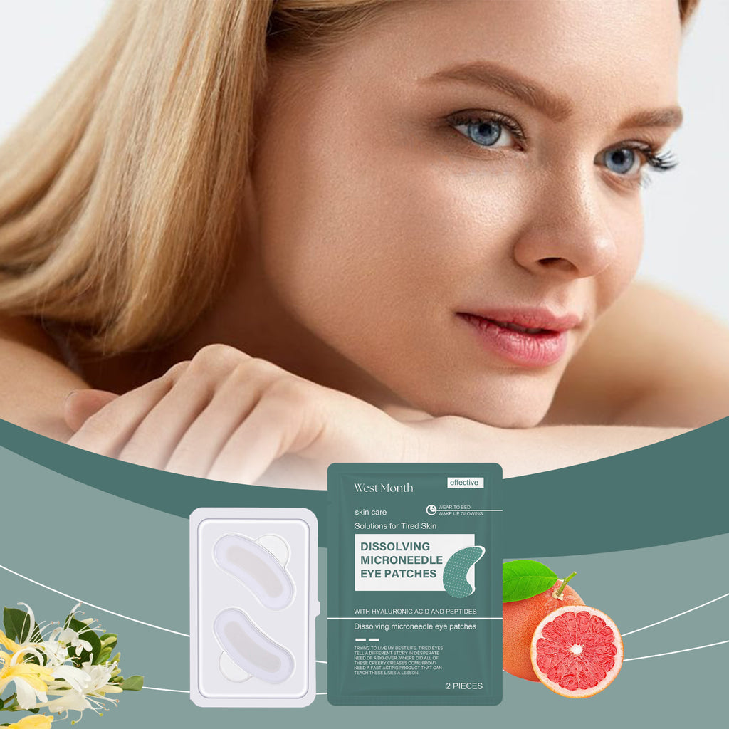 Hyaluronic Acid Microneedle Eye Mask Bagged