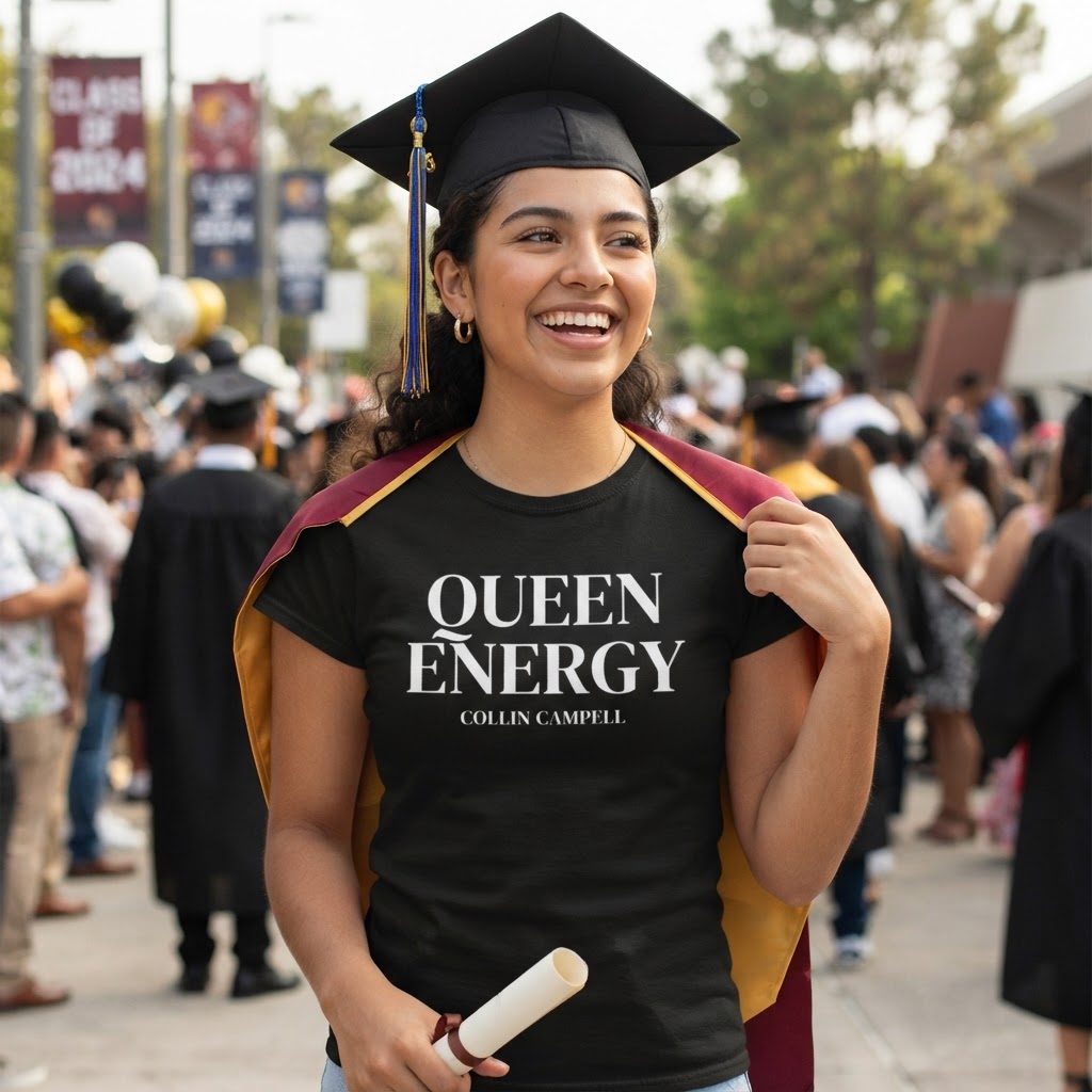 Queen Energy — Premium T-Shirt | COLLIN CAMPELL product image