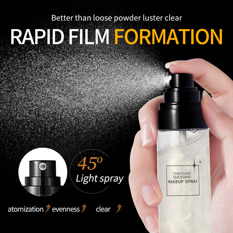 Hanlun Meiyu Sparkling Sand Setting Spray
