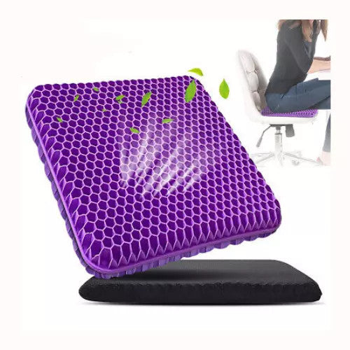 GlowShop Biohacking & Wellness - Cooling Gel Seat Cushion — Ergonomic Hon