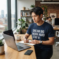 Dream Big, Work Hard, Stay Humble — Premium T-Shirt | COLLIN CAMPELL product image