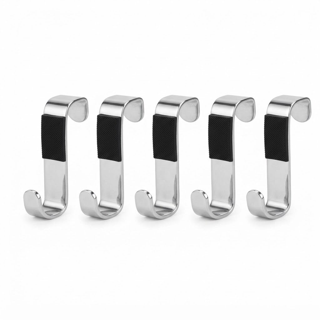 Over-Cabinet Door Storage Hooks (5 Pack)