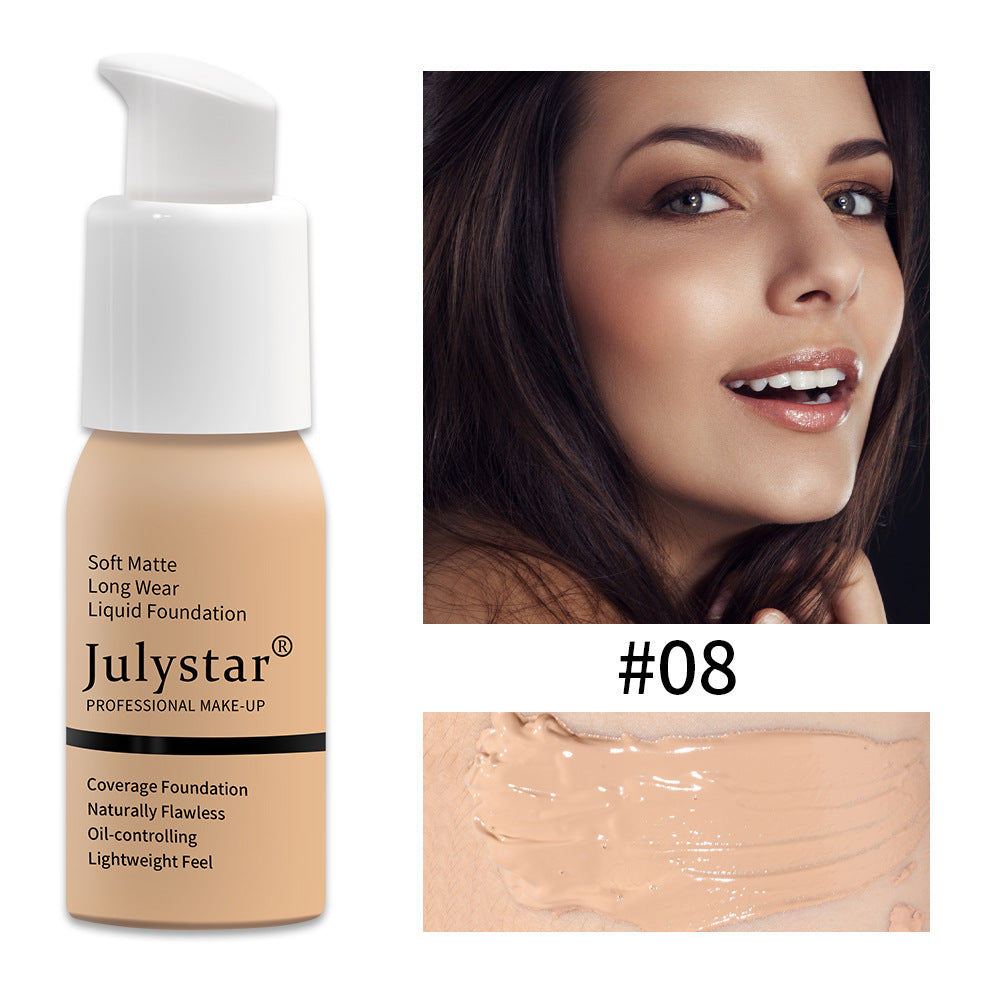 Moisturizing Foundation Make-up, Waterproof, Long-lasting