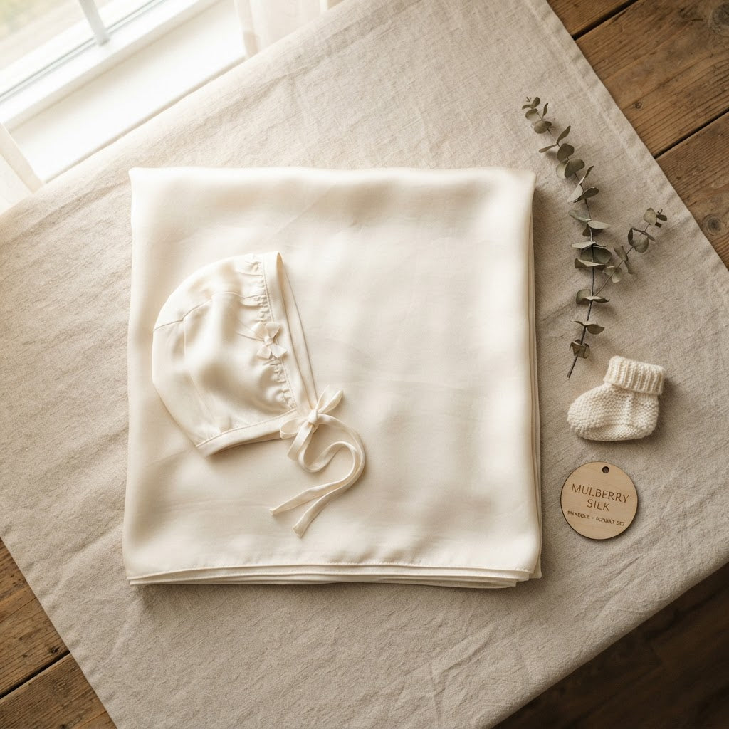 Silk Baby Blanket — 6-12m