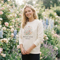 Bloom With Grace Floral Sweatshirt — Premium Botanical | COLLIN CAMPELL product image