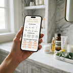 Digital preview of Anti-Aging Skincare Bible - Digital Download on device