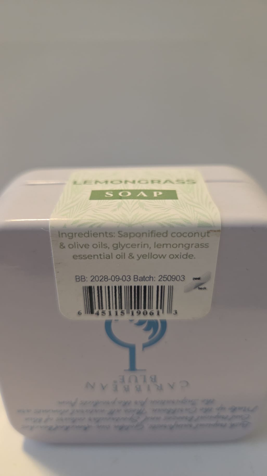 Lemongrass Soap — Caribbean Blue Naturals, St. Lucia — Ships Today!