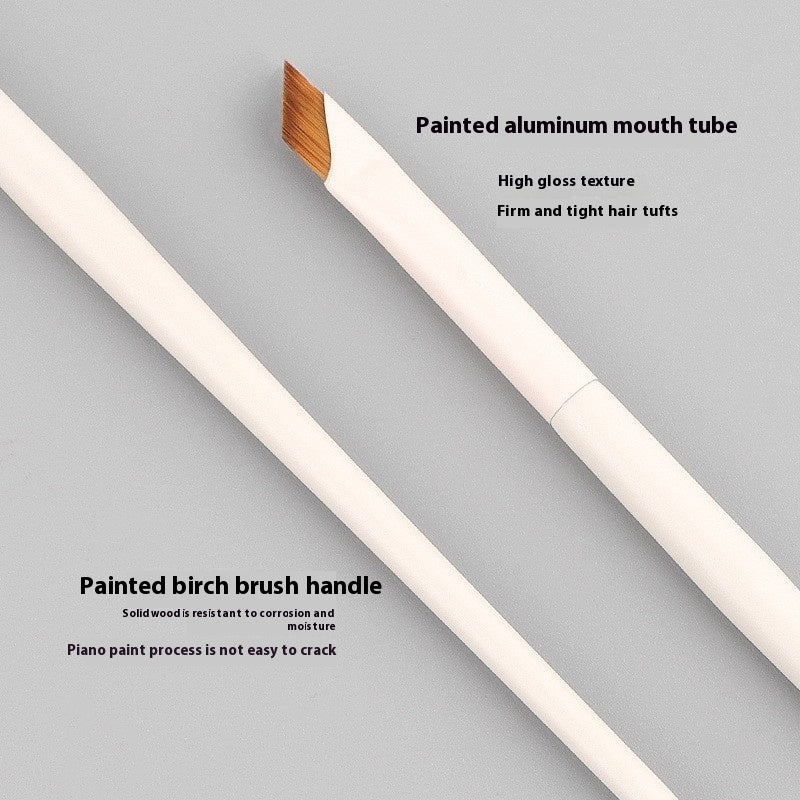 Bevel Fine Crouching Silkworm Ultra-thin Eyebrow Eyeliner Brush