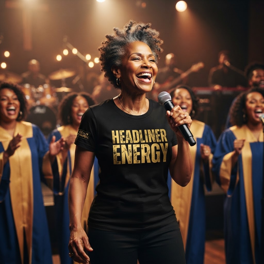 Headliner Energy — Premium T-Shirt | COLLIN CAMPELL product image
