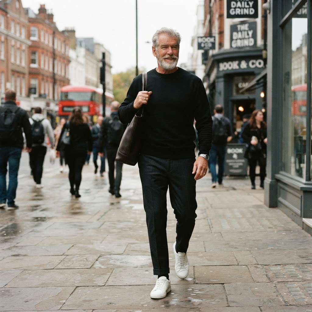Collin Campsell Classic Crewneck - Black