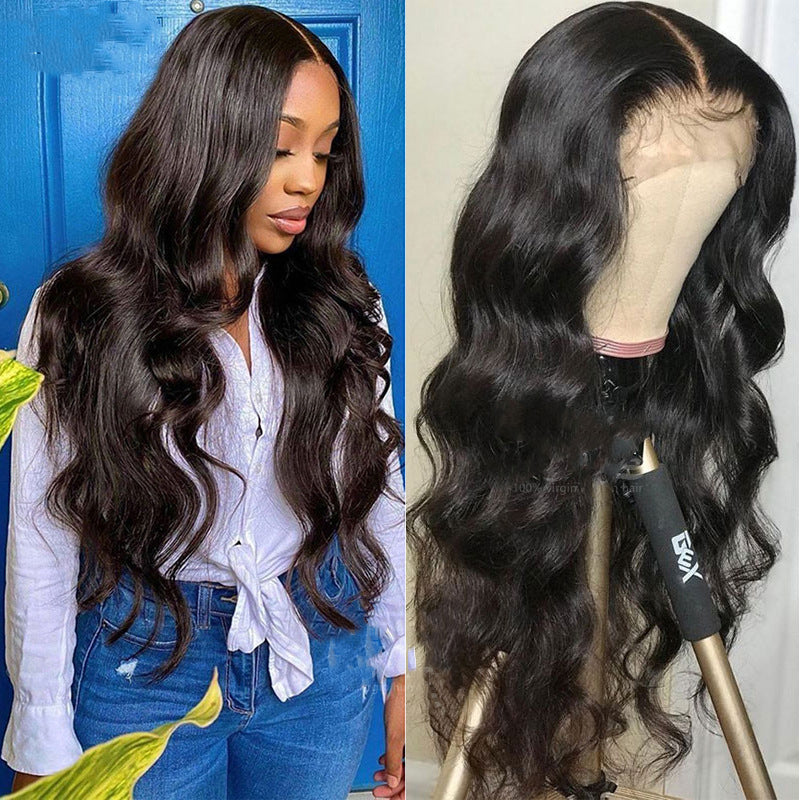 Hair Care Gift Set — Body Wavy Human Hair Wigs 13X4 Lace + Bohemian Braided Hair Braid Set For + European And American Wigs Female S