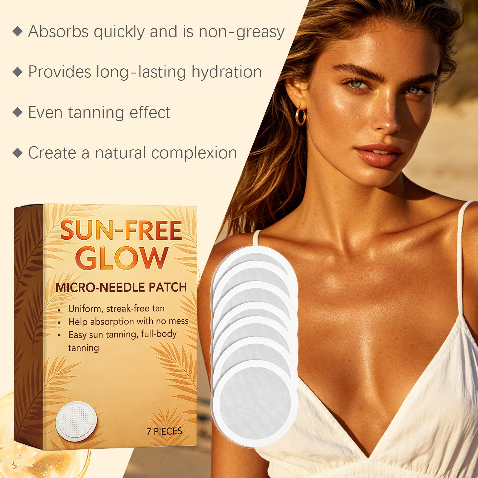 Summer Outdoor Dark-Eye Mask And Brightening Black-Enhancing Treatment Patches