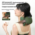 At-Home Spa Gift Set — Trapezius Massager For Shoulders An + Natural Quartz Scraper Jade Roller