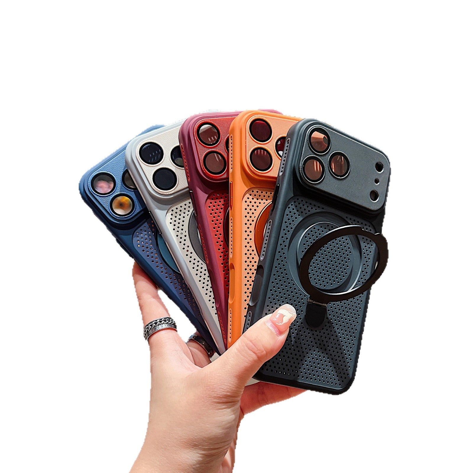 Honeycomb Magnetic Suction Cooling Round Stand
