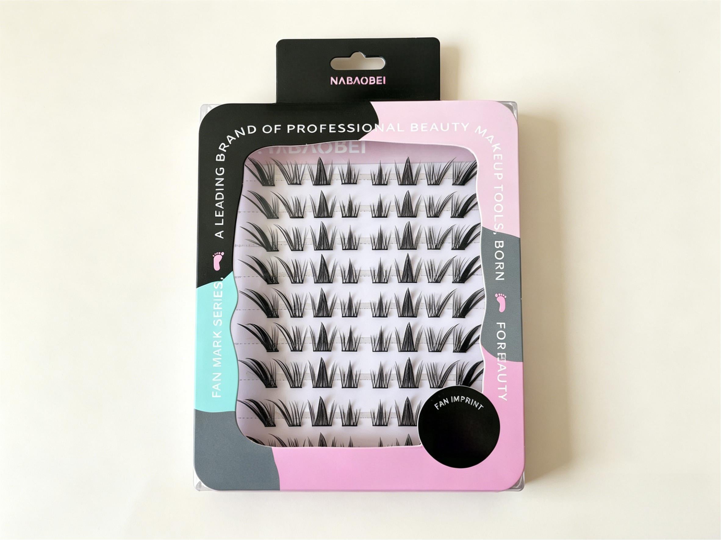 Glue-Free Cluster Eyelashes 80 Clusters Per Pack
