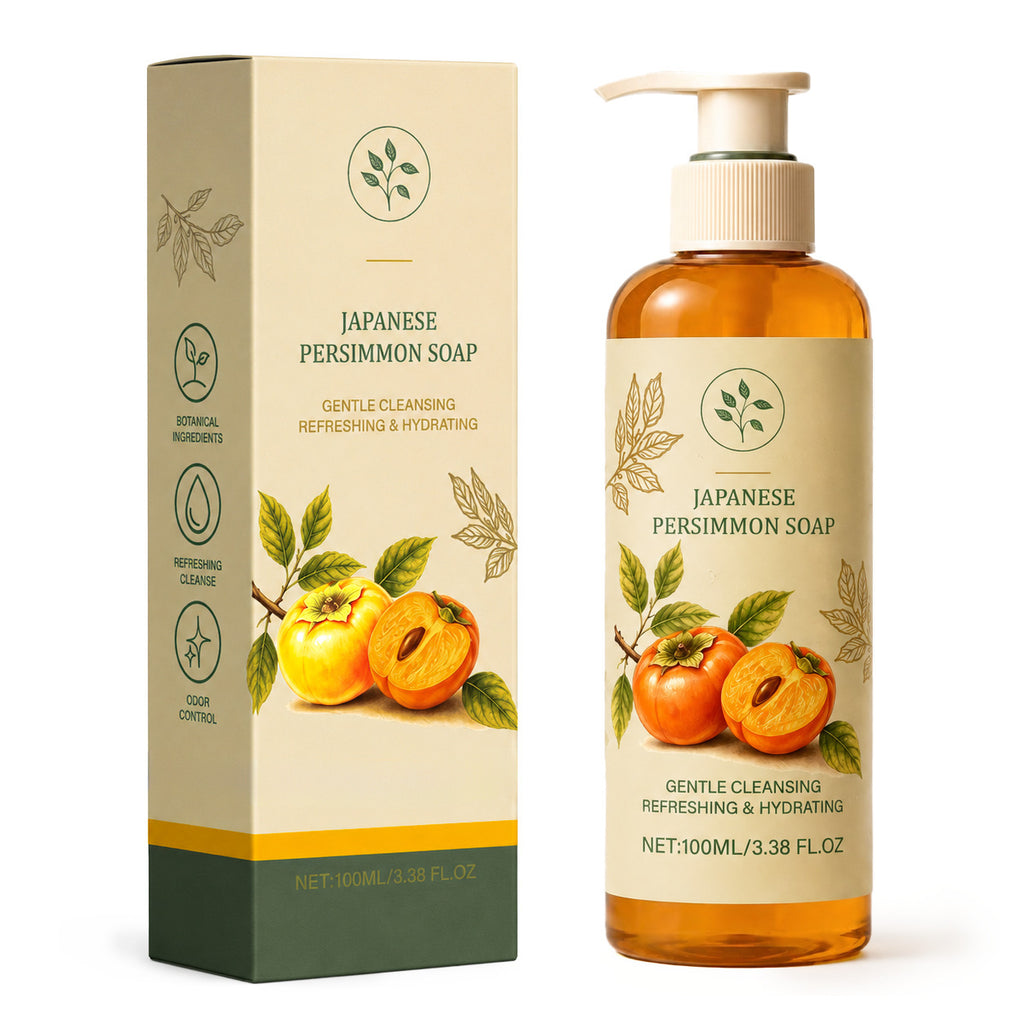 Persimmon Refreshing Body Wash Rich And Creamy Lather For The Skin