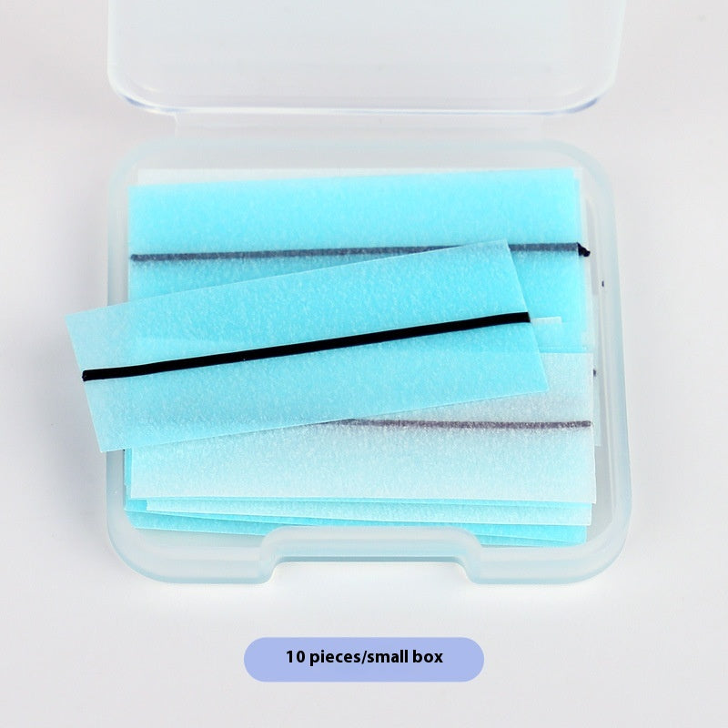 Segmented Self-adhesive And Transparent Jelly Eyelash Strip