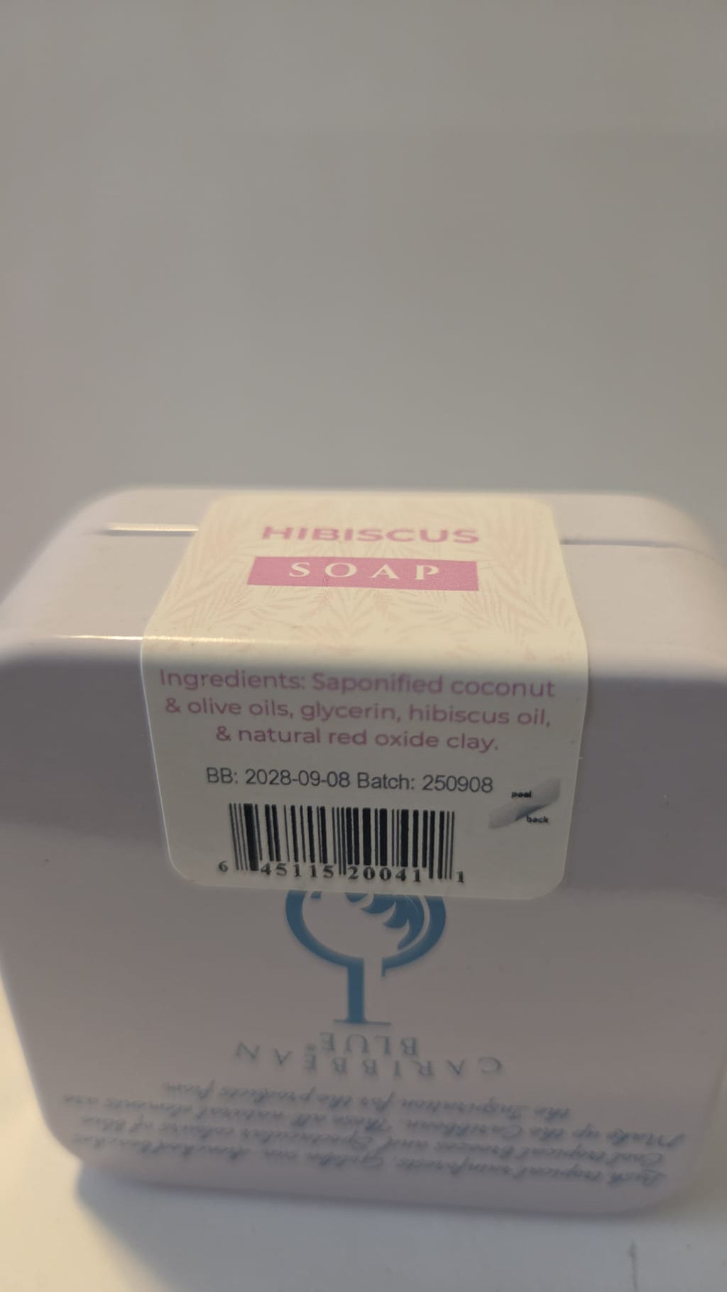 Hibiscus Soap — Caribbean Blue Naturals, St. Lucia — Ships Today!
