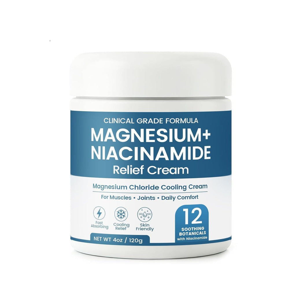 Skincare Ritual Gift Set — Niacinamide Magnesium Cream Relief + Deep Soothing Care Cream