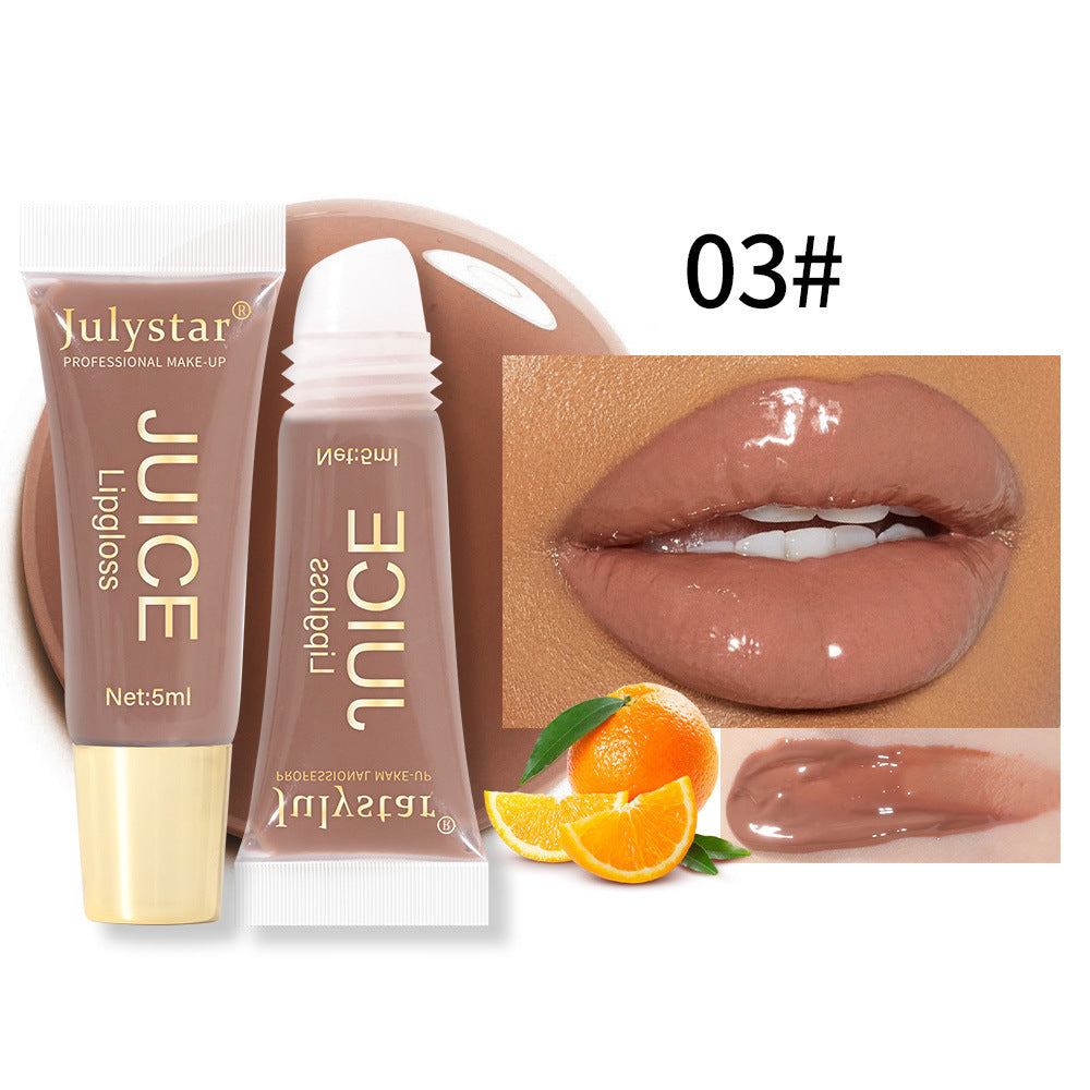 Natural And Long-lasting Moisturizing Mirror Lip Oil With Fruit