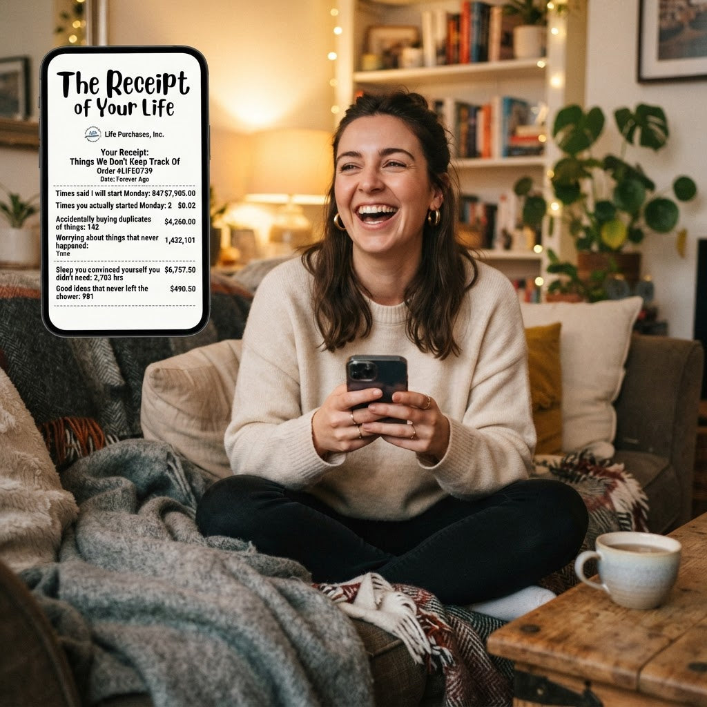 The Receipt of Your Life - 12 Receipts That Tell Your Entire Story