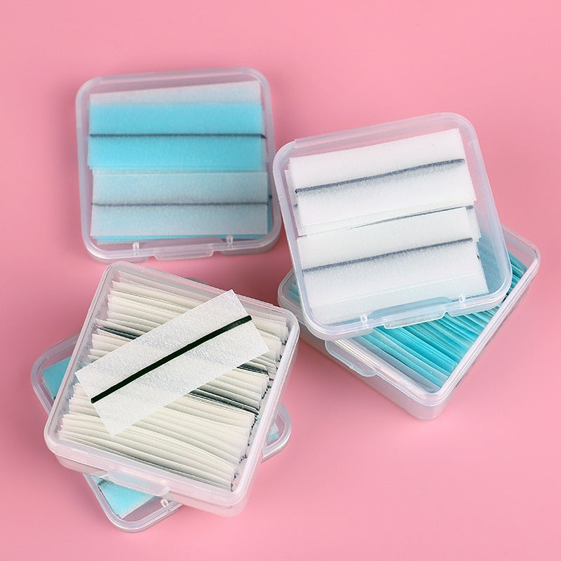 Segmented Self-adhesive And Transparent Jelly Eyelash Strip