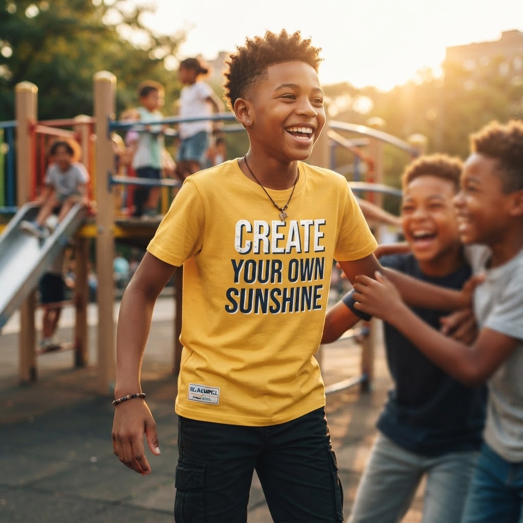 Create Your Own Sunshine — Premium T-Shirt | COLLIN CAMPELL product image
