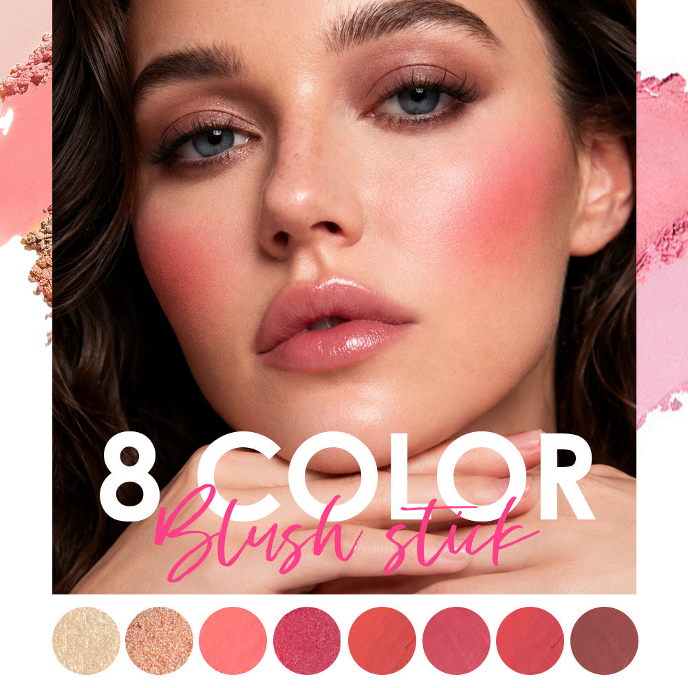 Moisturizing Water, Light Sense, Color Expansion, Natural Lip And Cheek Dual-use Powder Blusher Cream