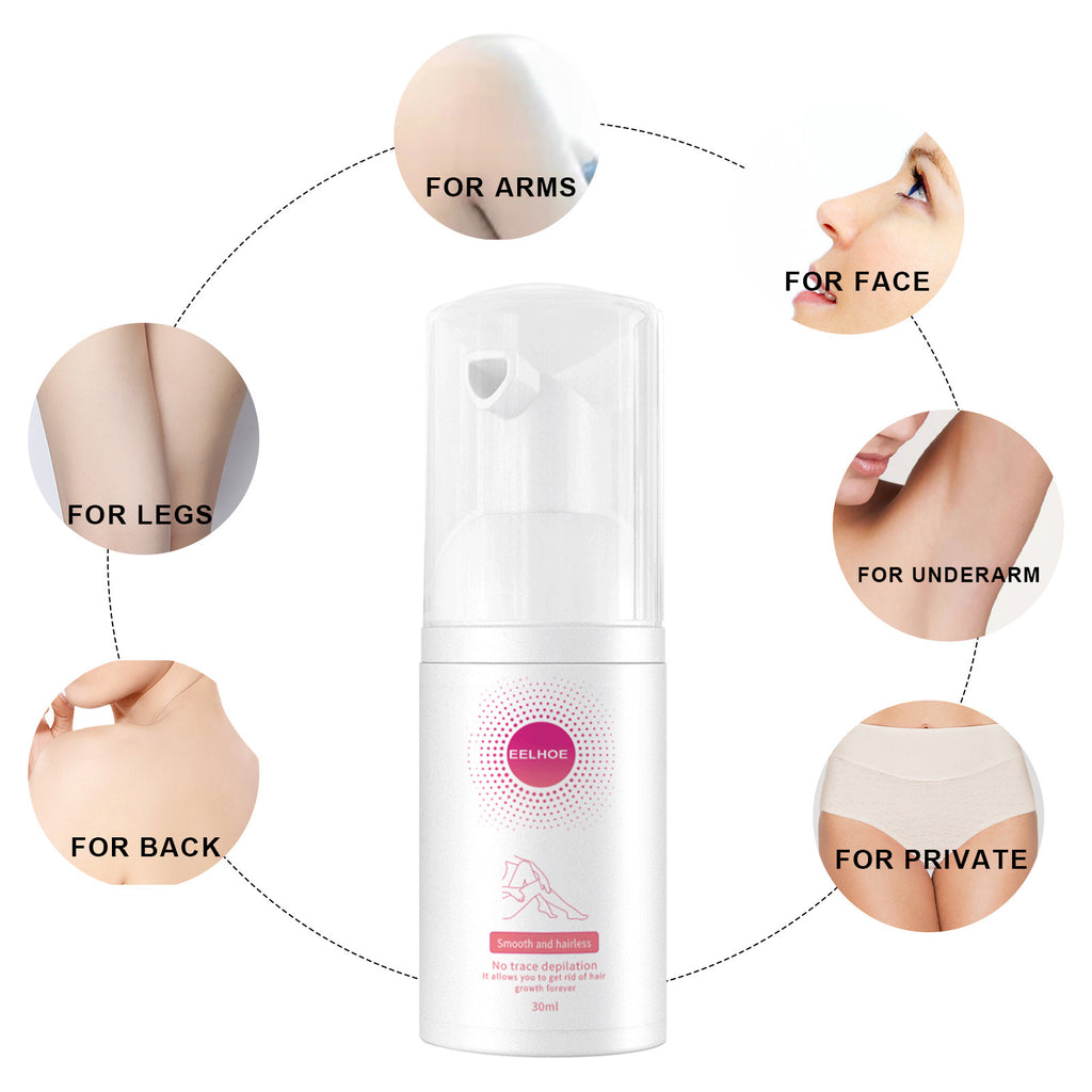 Honey Mousse Hair Removal Spray Moisturizing For Underarm And Leg