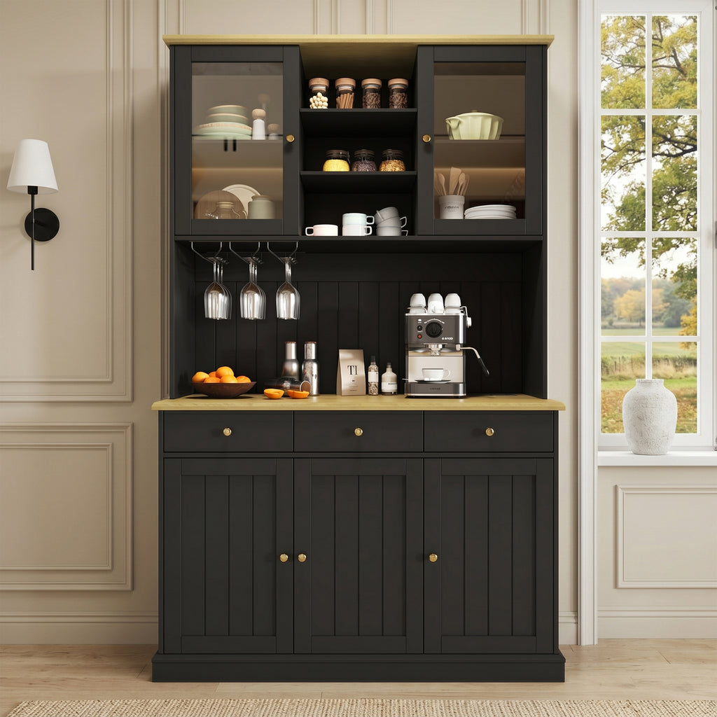 Tall Kitchen Cabinet 120x40x191cm — Modern Storage