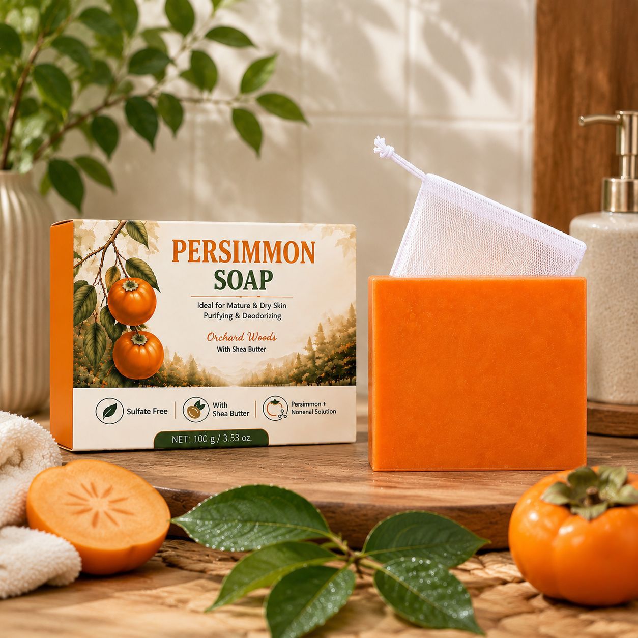 Persimmon Soap