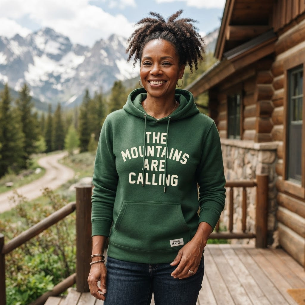 The Mountains Are Calling — Premium Hoodie | COLLIN CAMPELL product image